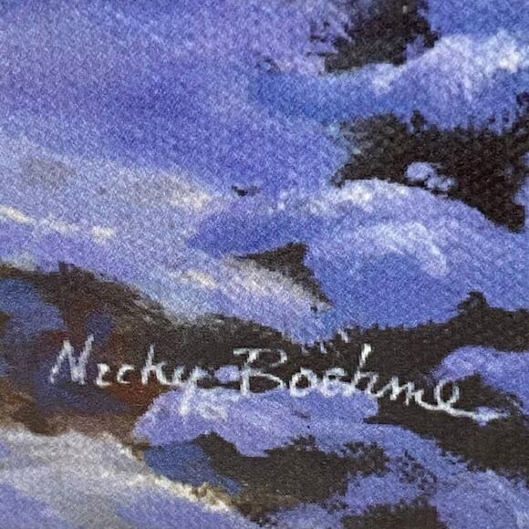 Heaven And Earth Lighted Canvas Item #49851 New Unopened Christmas Town - Picture 2 of 8